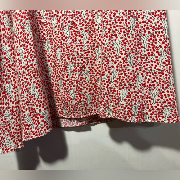 Lemisee! Australia Cotton Dress With Cap Sleeves V-Neck Collar Lined Size 4 - Picture 8 of 16